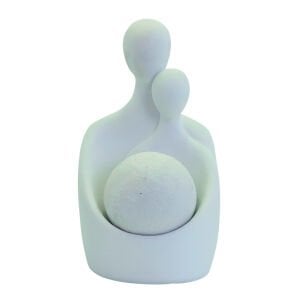 Soyut Toplu Çift Obje 19x33cm