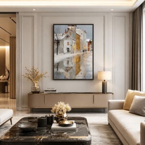 UV Şehir Manzara Tablo 75x105cm