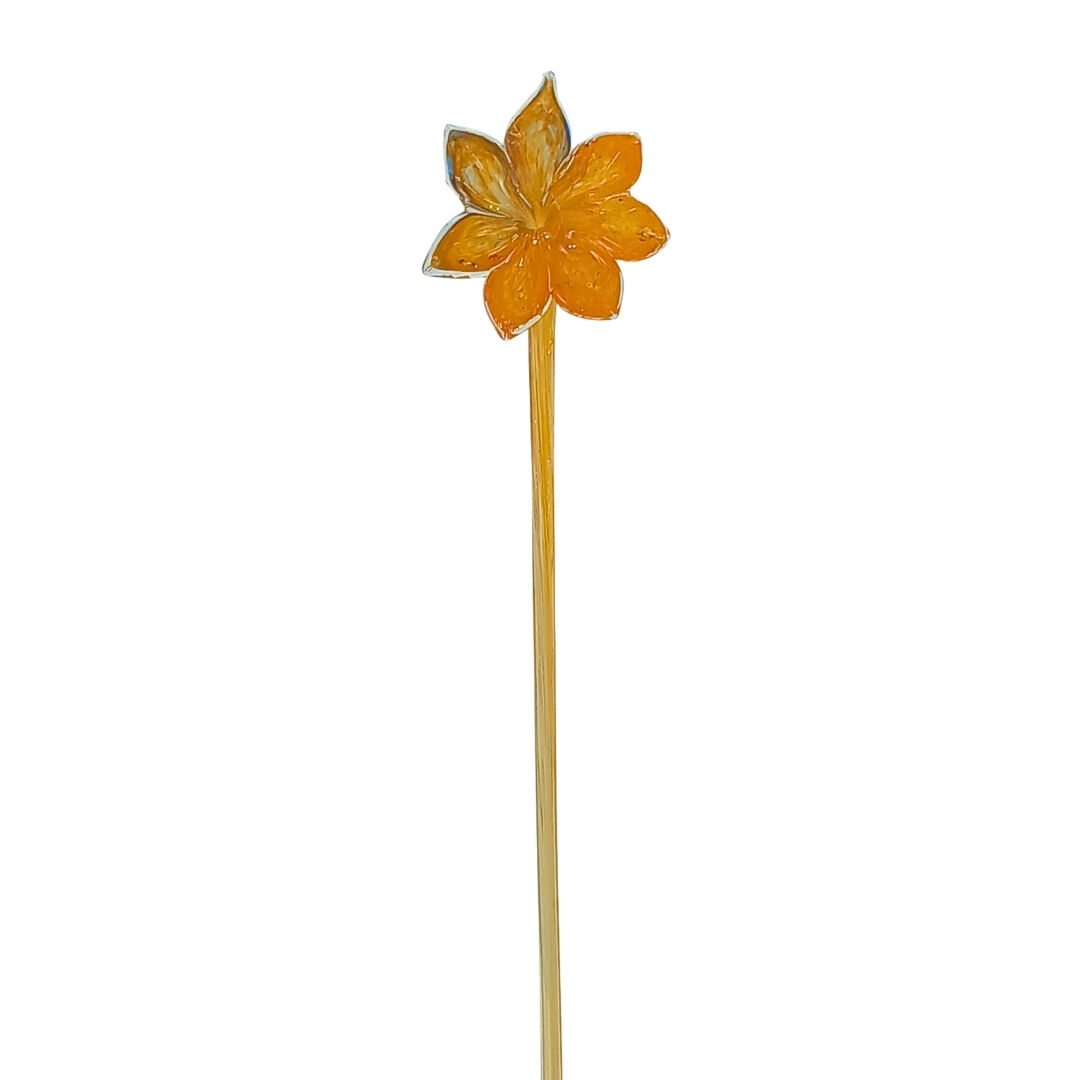 Cam Çiçek Obje 10x50cm