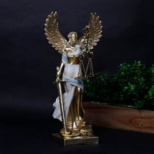 Kanatlı Themis Obje 14x30cm