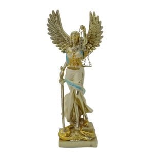 Kanatlı Themis Obje 14x30cm