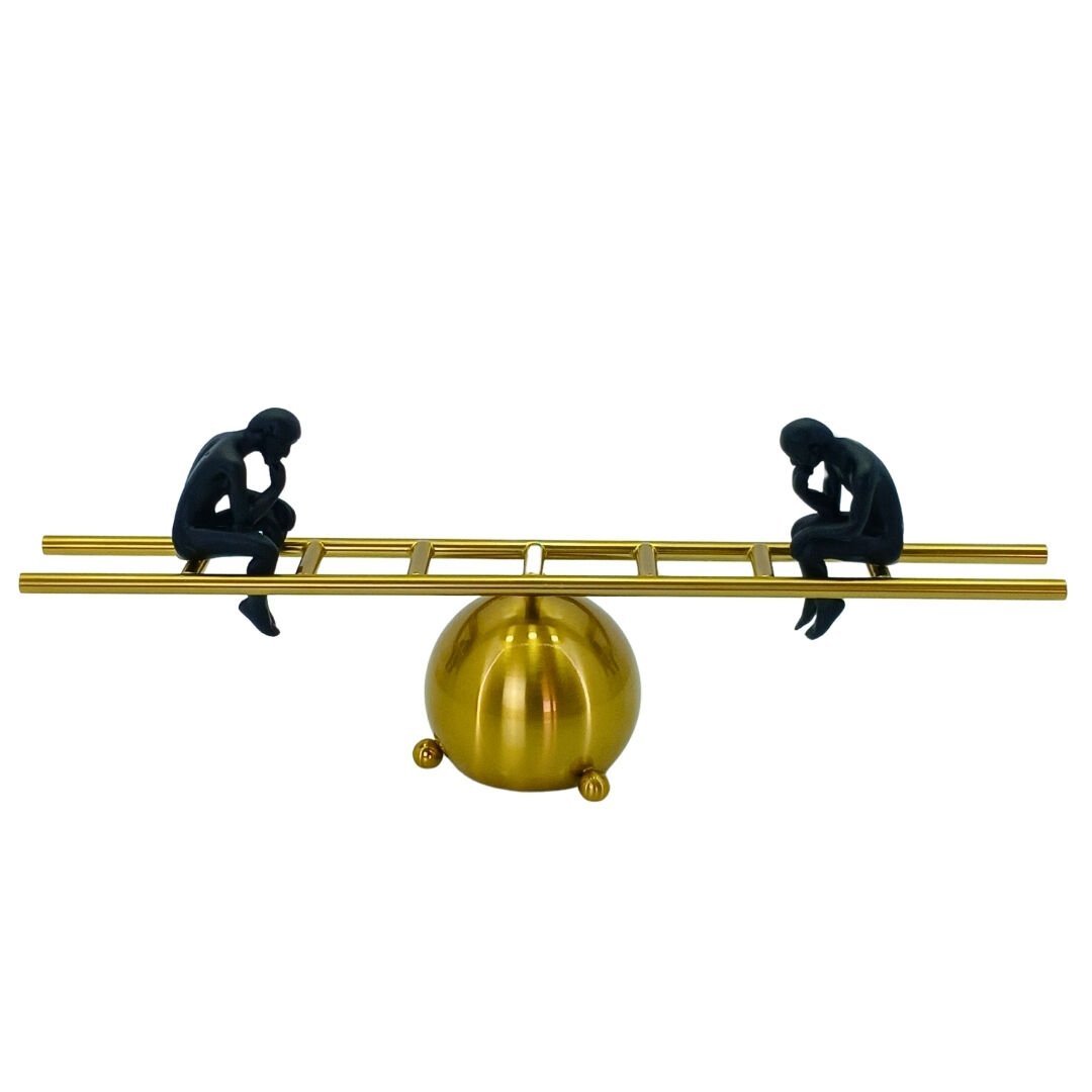 Metal Merdiven ve Adamlar 20x55cm