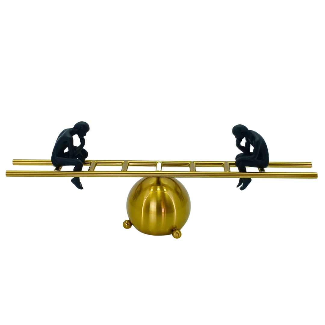 Metal Merdiven ve Adamlar 20x55cm