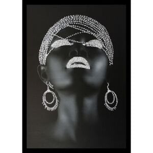 Kadın Tuval Tablo 75x105cm