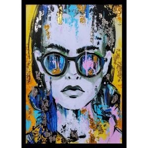 Kadın Tuval Tablo 75x105cm