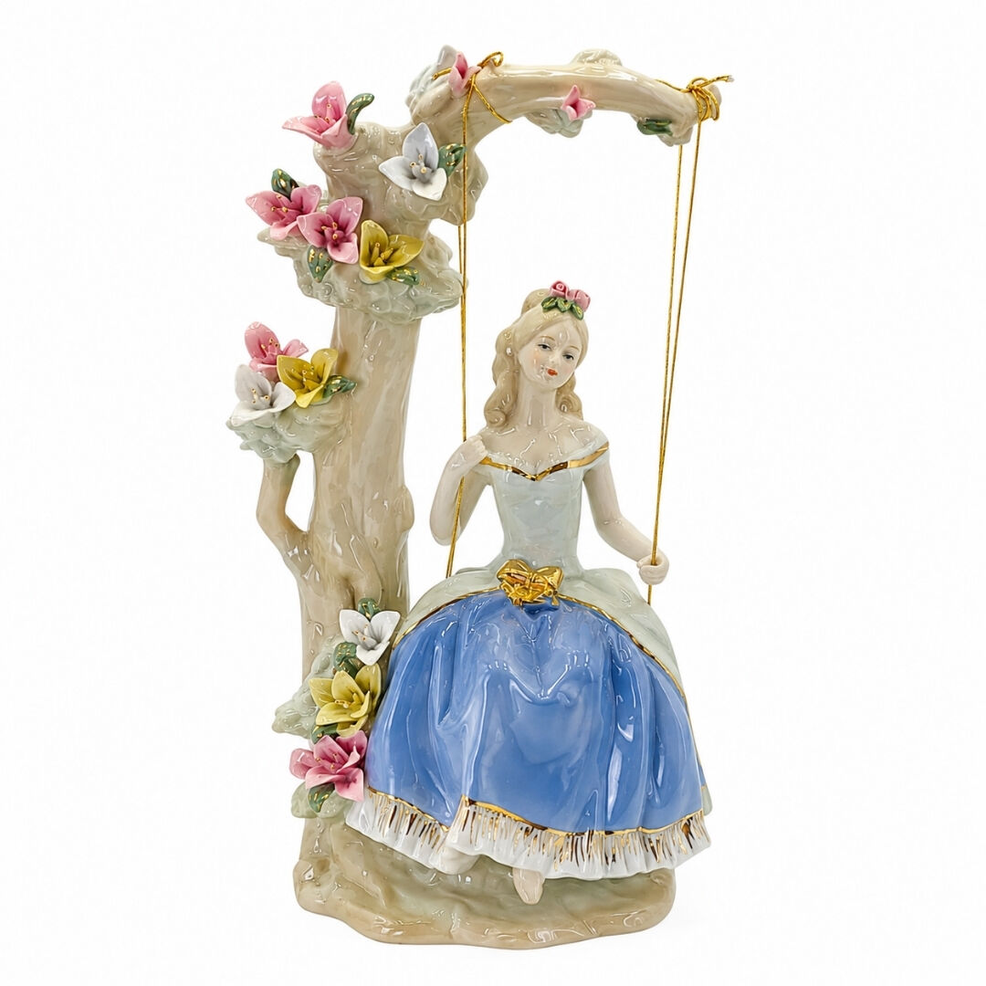 Sirius Salıncalı Kadın Obje 17x34cm