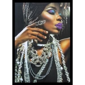 Kadın Tuval Tablo 75x105cm