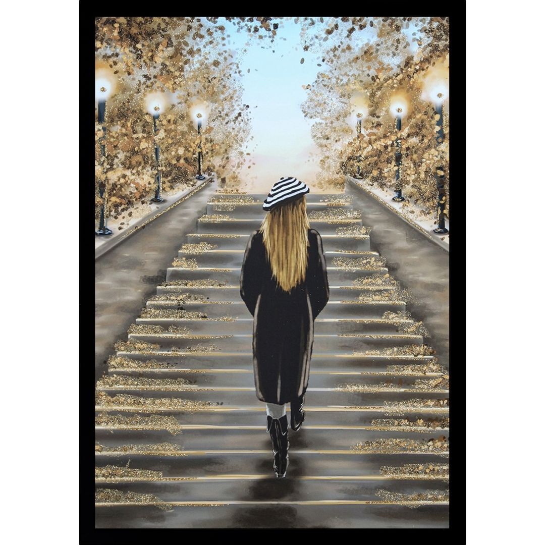 Kadın Tuval Tablo 75x105cm