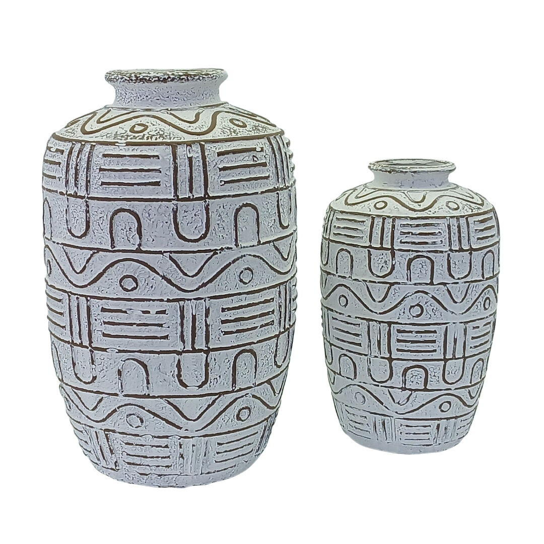 2li Set Seramik Vazo 26x39cm