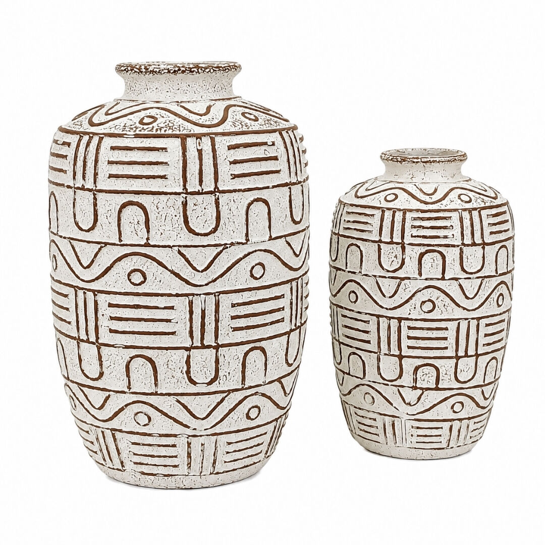 2li Set Seramik Vazo 26x39cm