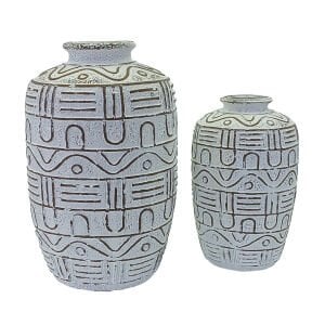 2li Set Seramik Vazo 26x39cm