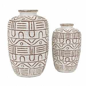 2li Set Seramik Vazo 26x39cm