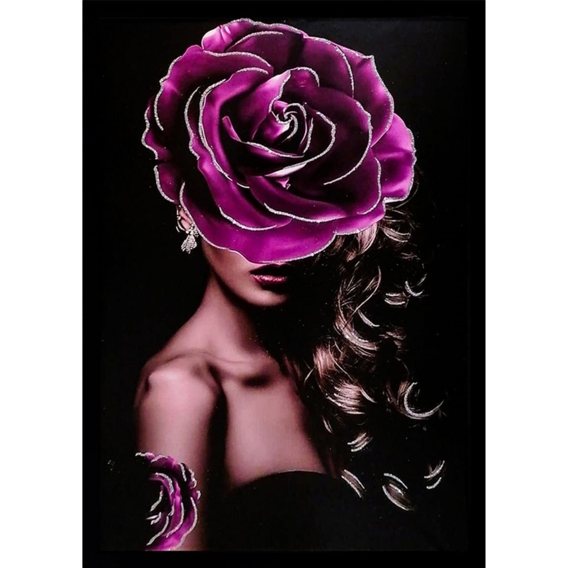 Kadın Tuval Tablo 75x105cm