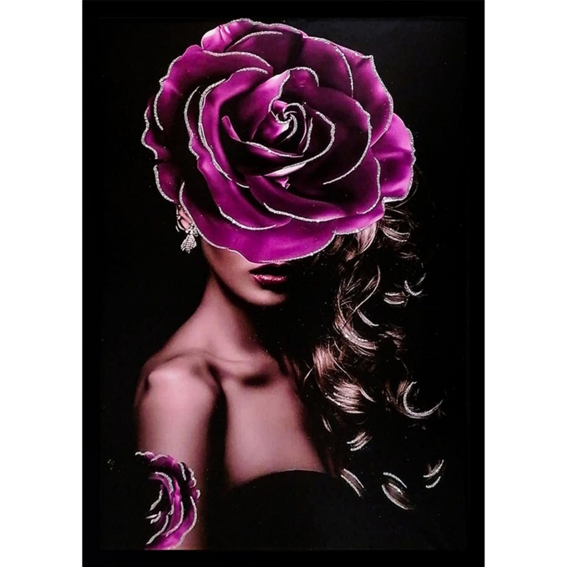 Kadın Tuval Tablo 75x105cm