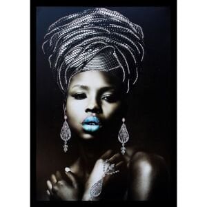 Kadın Tuval Tablo 75x105cm