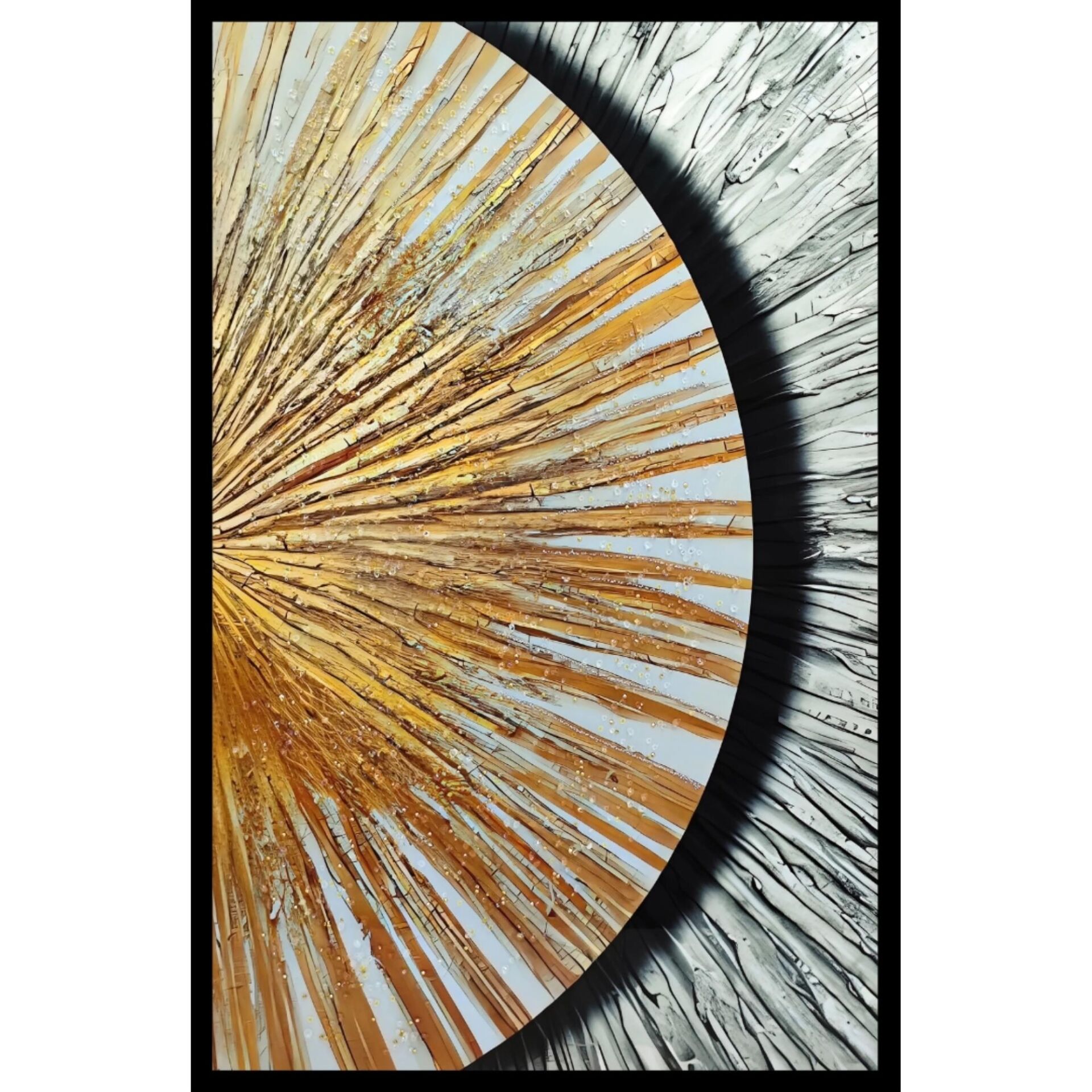 Epoksi Soyut Tablo 75x115cm