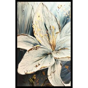 Epoksi Çiçek Tablo 75x115cm