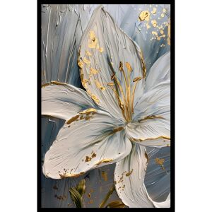 Epoksi Çiçek Tablo 75x115cm