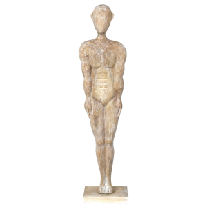 Ahşap Oyma Tribal Erkek 25x103cm