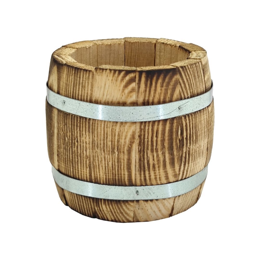 Ahşap Fıçı Küçük 10x11cm