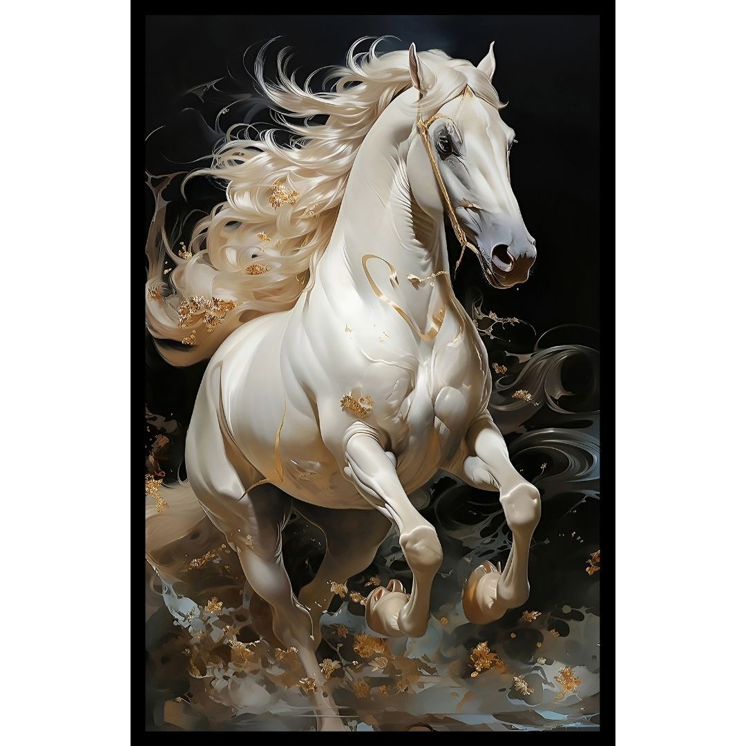 Epoksi At Tablo 75x115cm