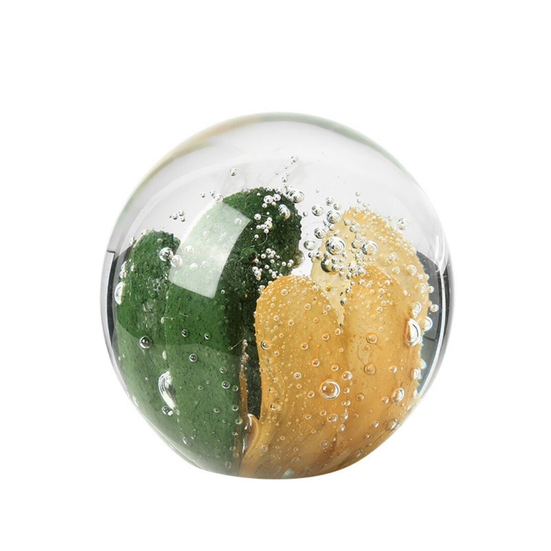 Cam Küre Obje 10cm Ø