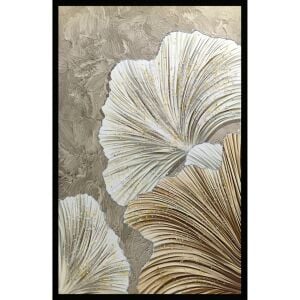 Epoksi Yaprak Tablo 75x115cm