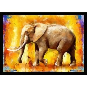 UV Renkli Fil Tablo 75x105cm