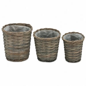 3 lü Set Sepet 20x18cm