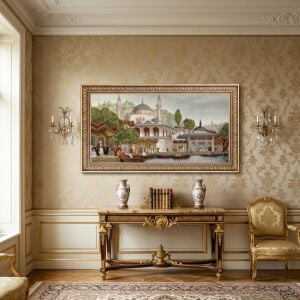 Goblen Üsküdar Camisi Tablo 82x142cm