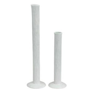 2li Set Beyaz Şamdan 8x31cm