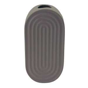 Oval Vazo 14x29cm Vizon