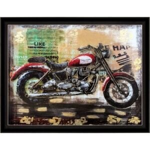 Motor Tuval Tablo 102x132cm