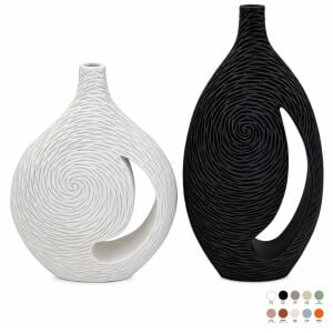 2li Set Girdap Vazo 24x48cm
