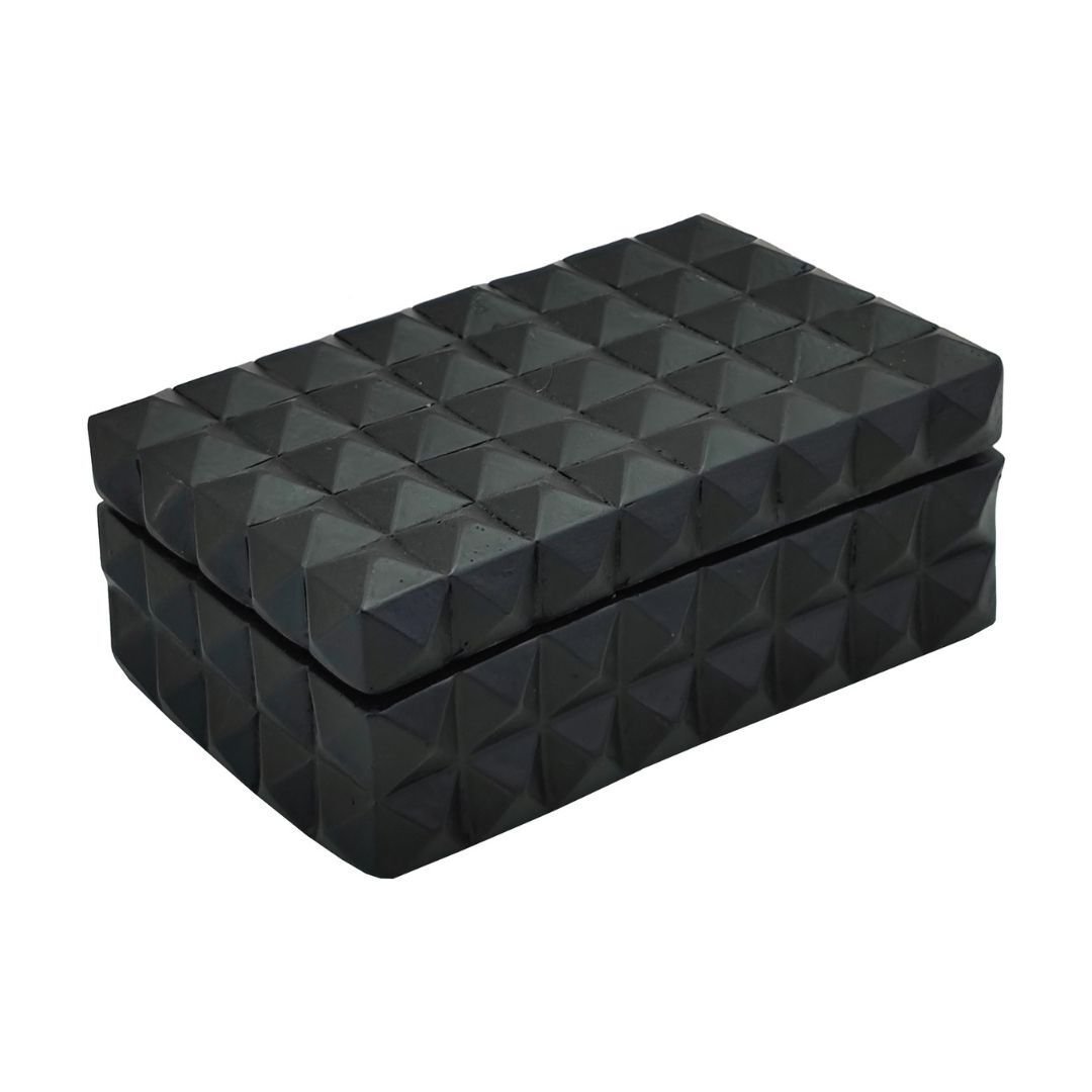 Prizma Dikdörtgen Kutu 13x21cm Siyah