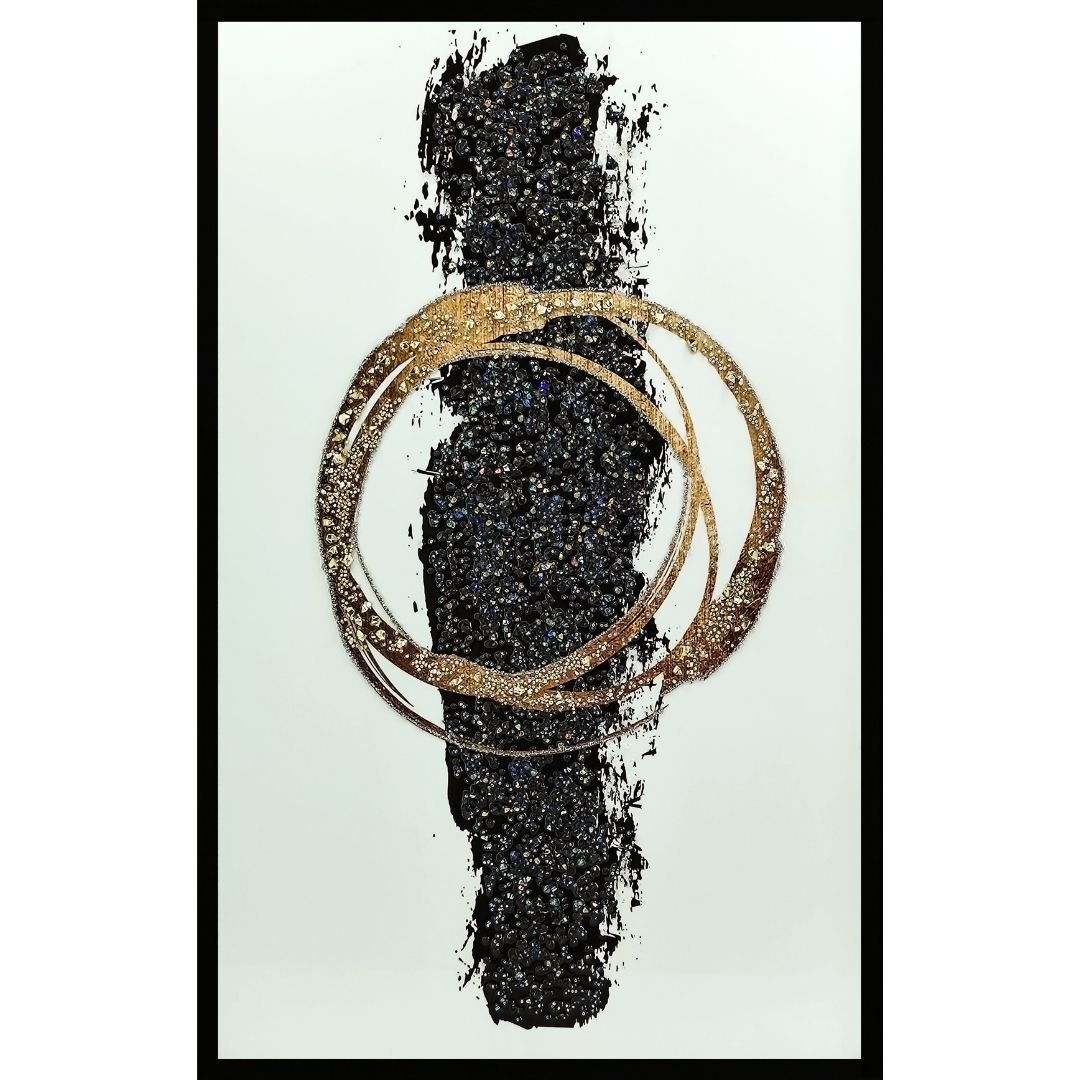 Epoksi Soyut Tablo 75x115cm