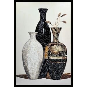 Epoksi Vazolar Tablo 85x125cm