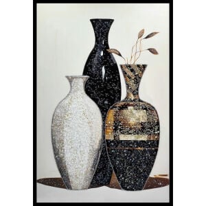 Epoksi Vazolar Tablo 85x125cm
