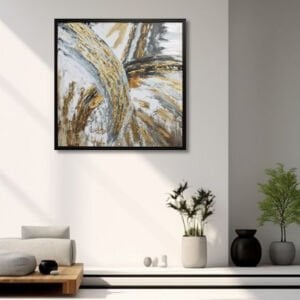 Soyut Tuval Tablo  105x105cm