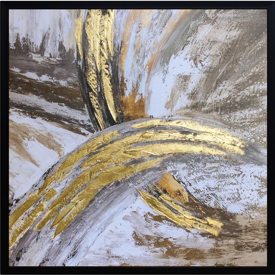 Soyut Tuval Tablo  105x105cm