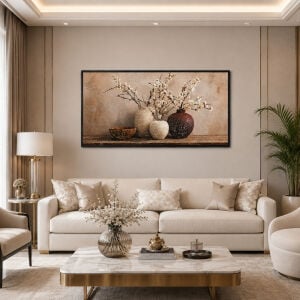 Epoksi Vazolar Tablo 75x145cm