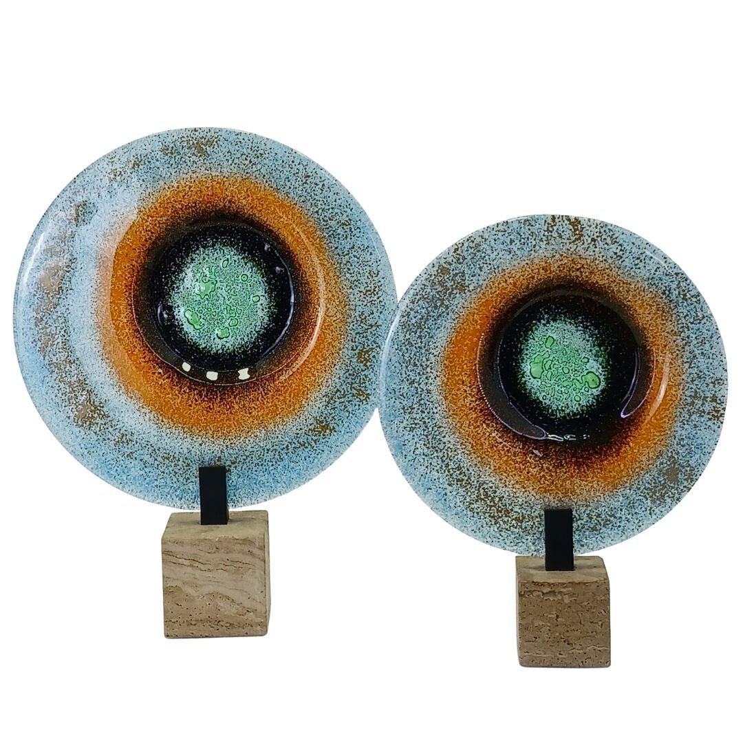 2li Set Füzyon Cam Obje 37x48cm