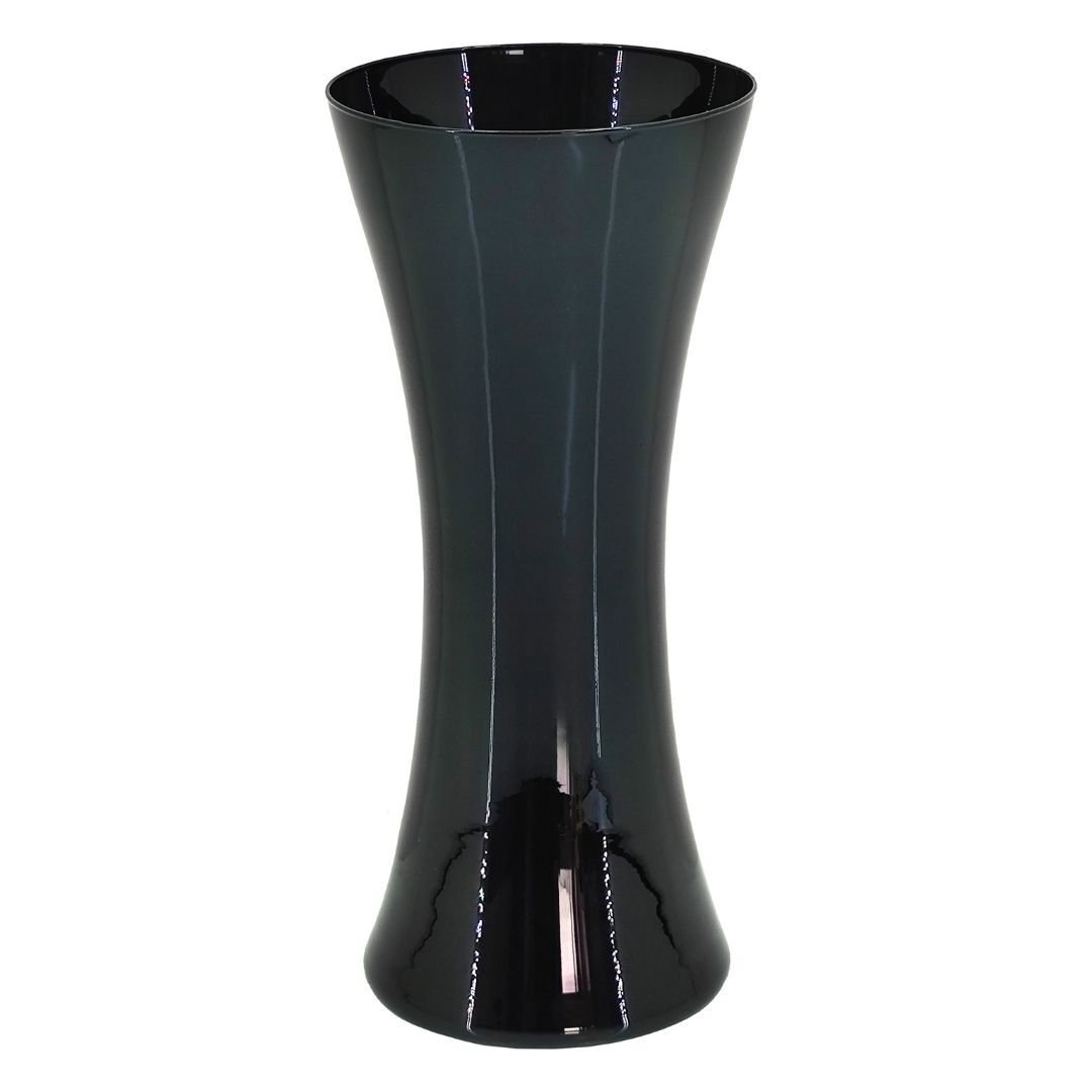 Cam Vazo Siyah 14x31cm