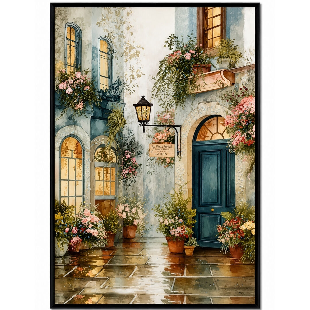 Epoksi Sokak Tablo 85x125cm