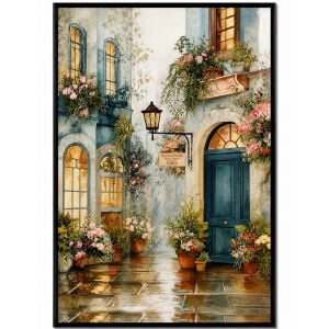 Epoksi Sokak Tablo 85x125cm
