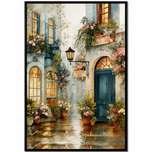 Epoksi Sokak Tablo 85x125cm