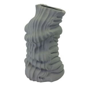 Büzgü Vazo 25x50cm Vizon