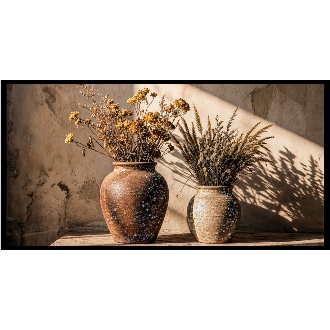Epoksi Vazolar Tablo 75x145cm