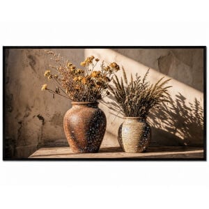 Epoksi Vazolar Tablo 75x145cm