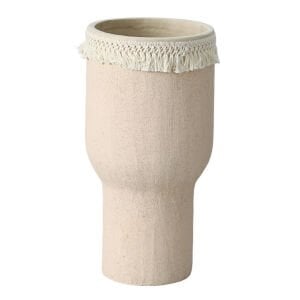 Püsküllü Vazo B.Boy 18x37cm